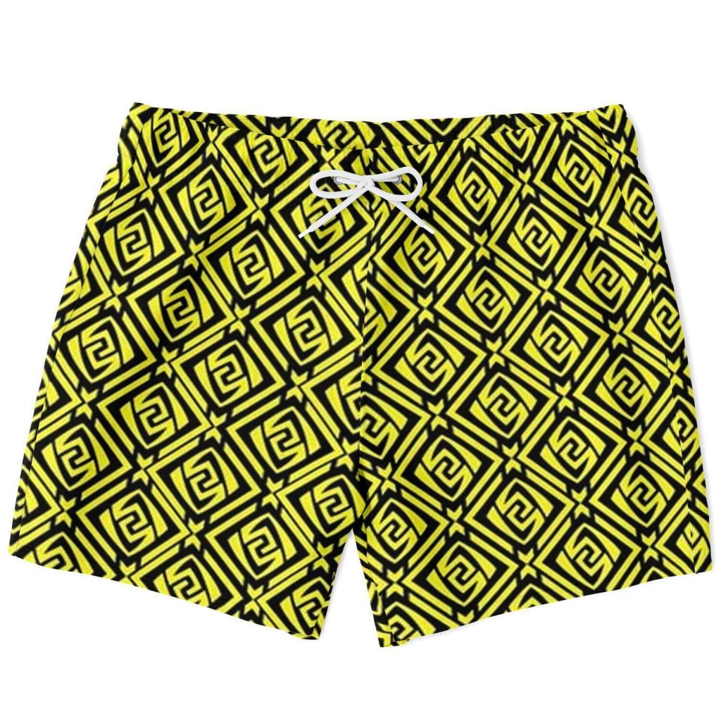 Genshin Impact Geo Pattern Swim Trunks