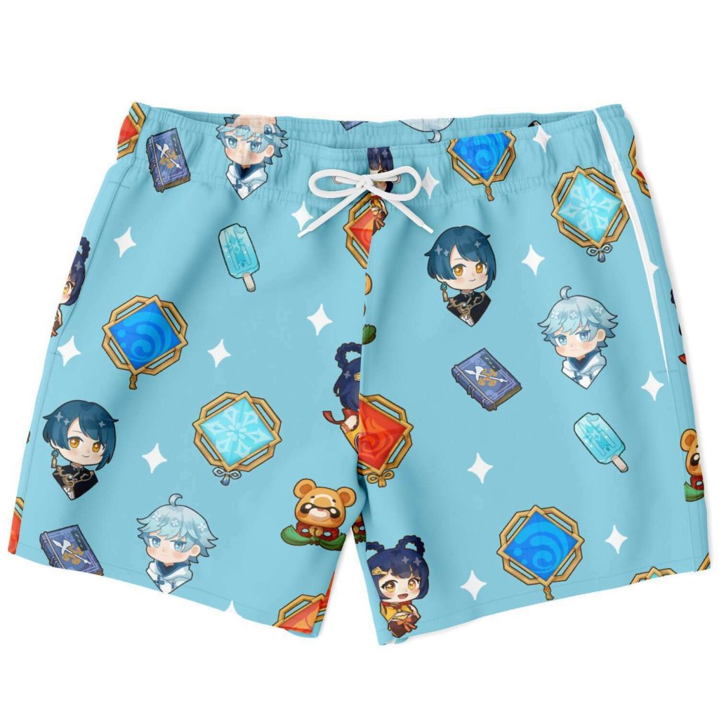 Hot Genshin Impact Swim Trunks