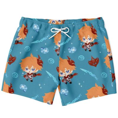 Tartaglia Genshin Impact Swim Trunks 2 - Genshin Impact UK Store