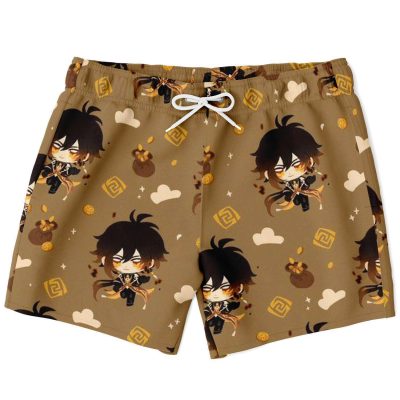 Zhongli Genshin Impact Swim Trunks 1 - Genshin Impact UK Store