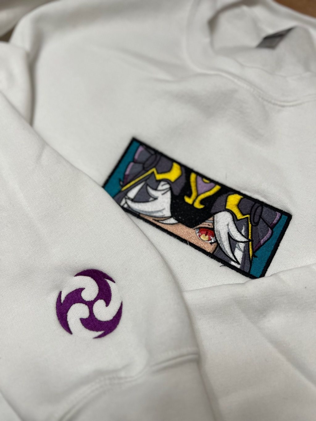 Genshin Impact Cyno's Face Boxed Embroidered Clothing