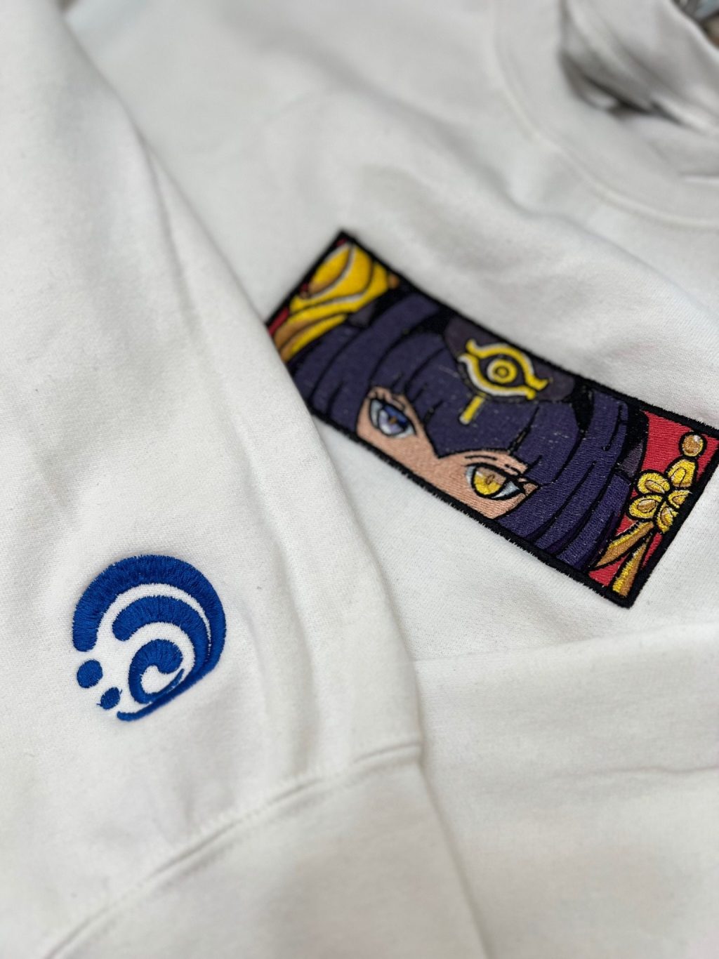 Genshin Impact Candace's Face Boxed Embroidered Clothing
