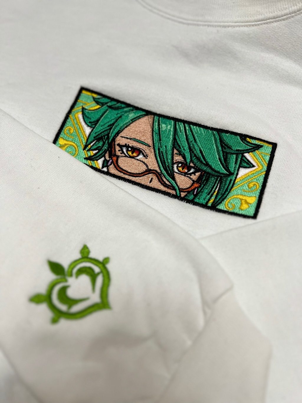 Genshin Impact Baizhu Embroidered Clothing