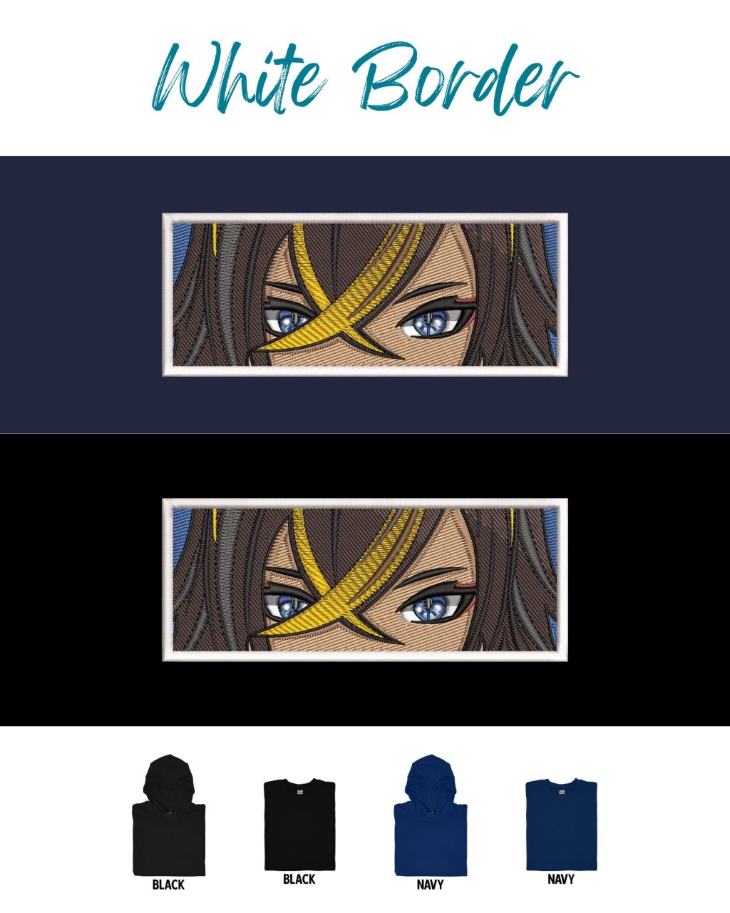 Genshin Impact Dehya Face Boxed Embroidered Clothing - Image 2