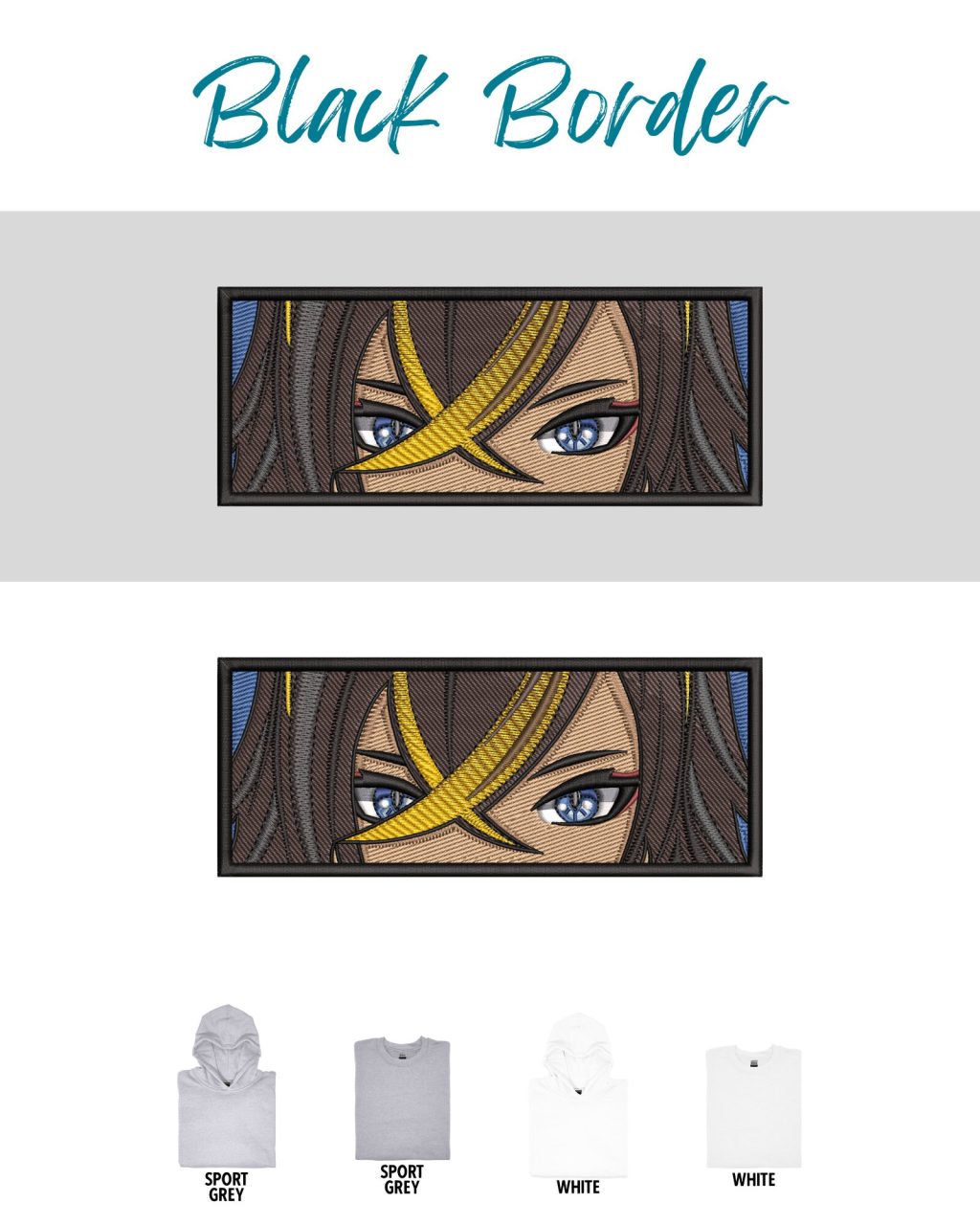 Genshin Impact Dehya Face Boxed Embroidered Clothing - Image 3