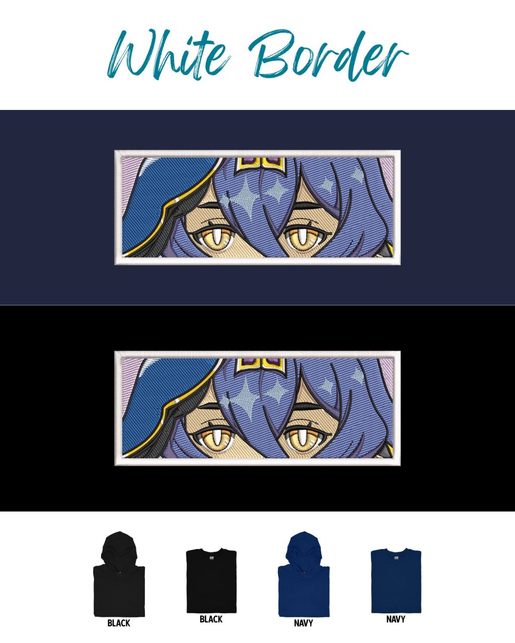 Genshin Impact Layla's Face Boxed Embroidered Clothing - Image 3