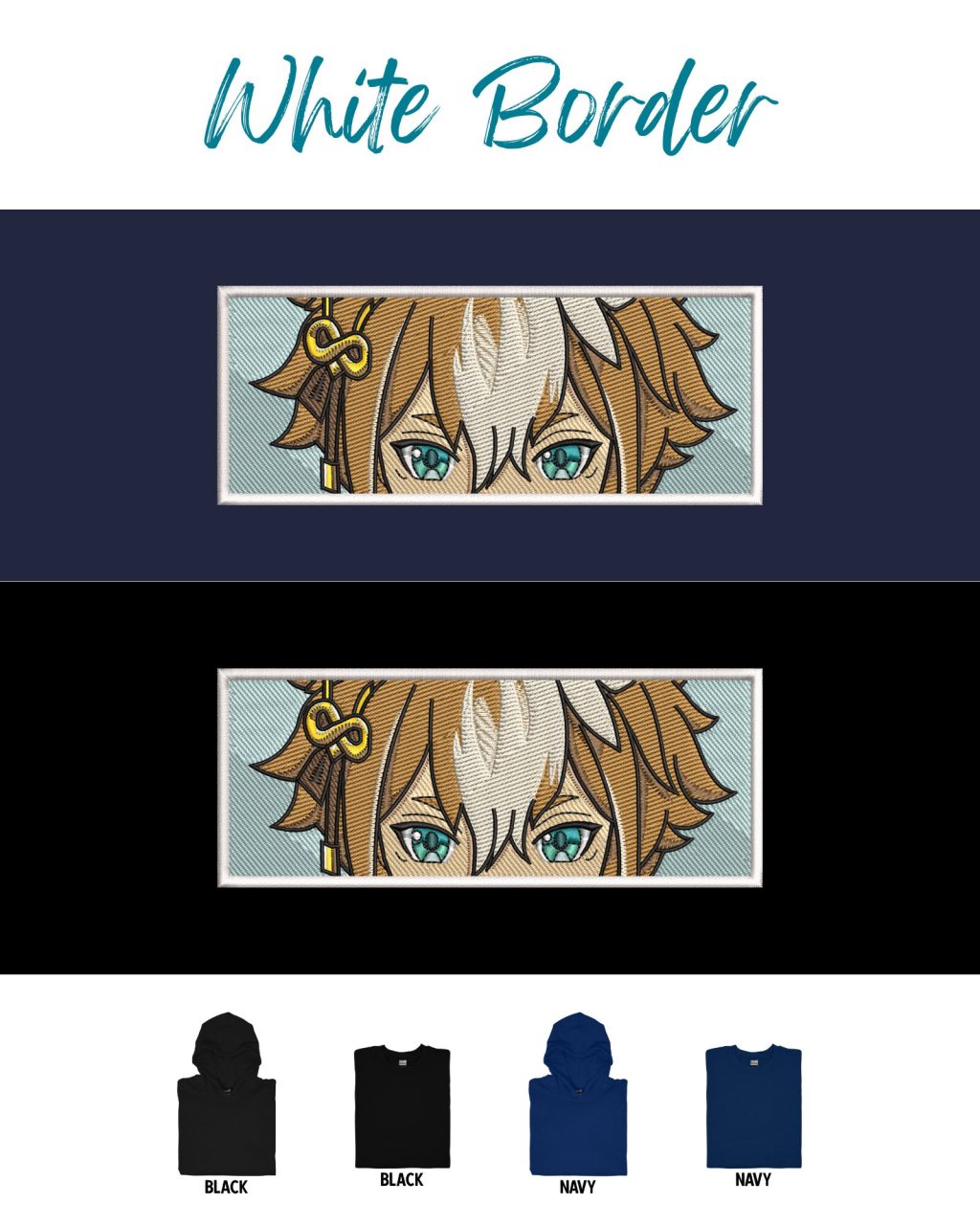 Genshin Impact Gorou's Face Boxed Embroidered Clothing - Image 3
