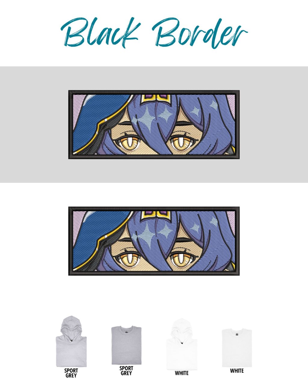 Genshin Impact Layla's Face Boxed Embroidered Clothing - Image 2