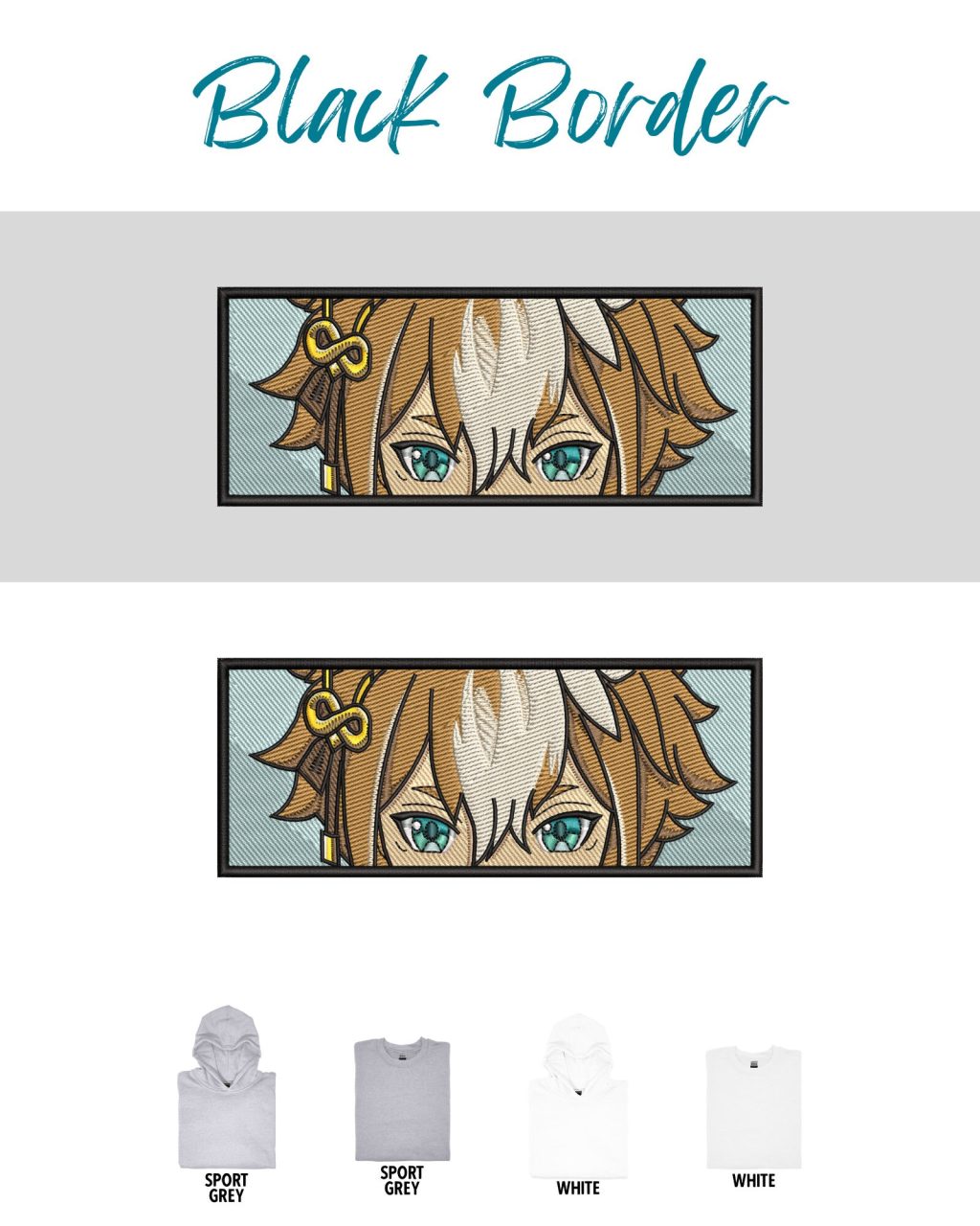 Genshin Impact Gorou's Face Boxed Embroidered Clothing - Image 2