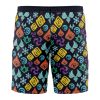 visions Hawaiian Swim Trunks Board Shorts back - Genshin Impact UK Store